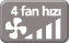 4 Farklı Fan Hızı